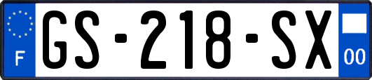 GS-218-SX