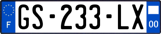 GS-233-LX