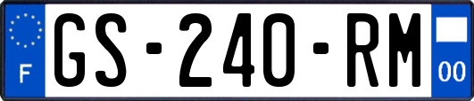 GS-240-RM