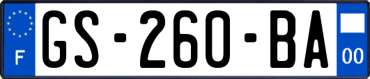 GS-260-BA