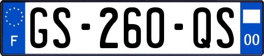 GS-260-QS