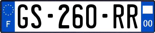 GS-260-RR