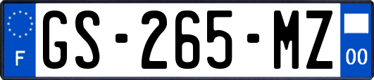 GS-265-MZ