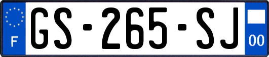 GS-265-SJ