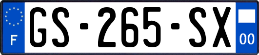 GS-265-SX