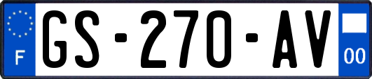 GS-270-AV