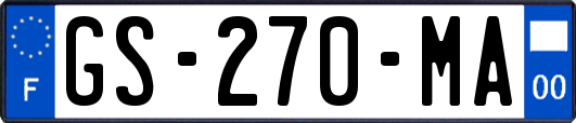 GS-270-MA