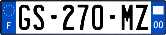 GS-270-MZ