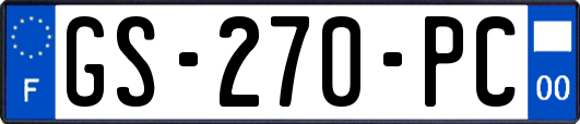 GS-270-PC