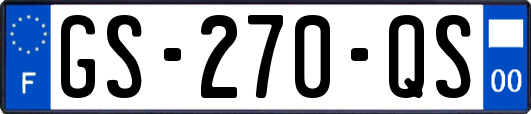 GS-270-QS