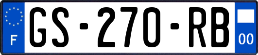 GS-270-RB