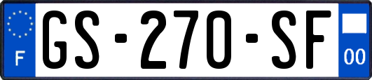 GS-270-SF