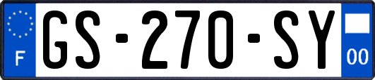 GS-270-SY