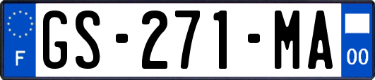 GS-271-MA