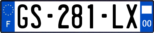 GS-281-LX