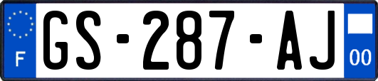 GS-287-AJ