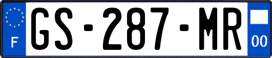 GS-287-MR
