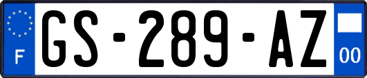 GS-289-AZ