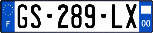 GS-289-LX