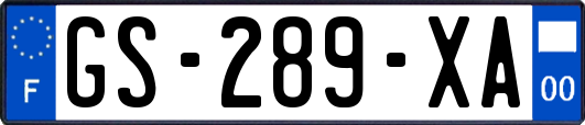 GS-289-XA
