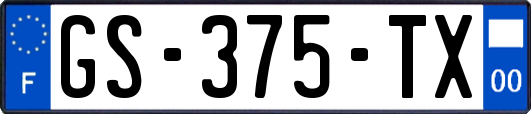 GS-375-TX