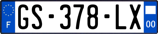 GS-378-LX