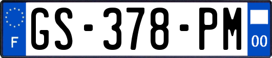 GS-378-PM