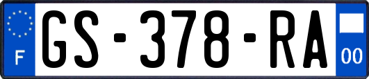 GS-378-RA