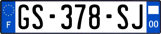 GS-378-SJ