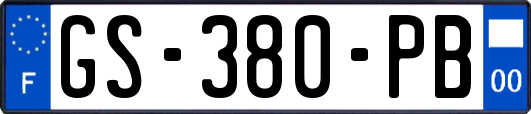 GS-380-PB