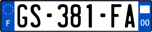 GS-381-FA