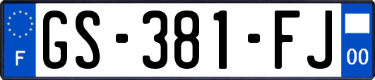 GS-381-FJ