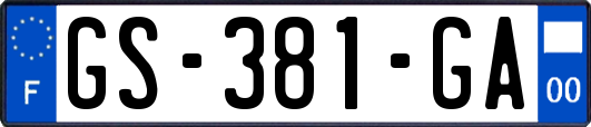 GS-381-GA