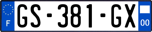 GS-381-GX