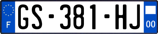 GS-381-HJ