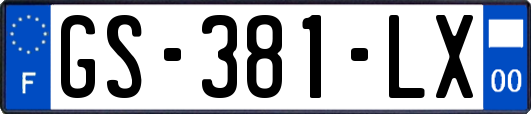 GS-381-LX