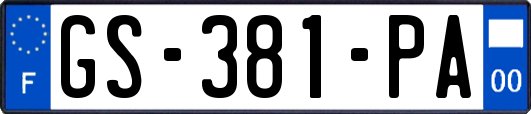 GS-381-PA