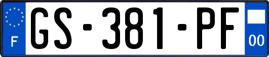 GS-381-PF