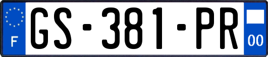 GS-381-PR