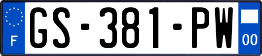 GS-381-PW