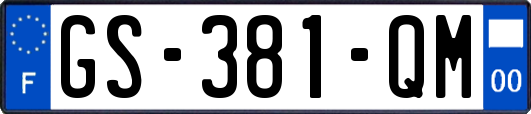 GS-381-QM