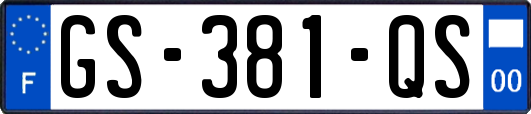 GS-381-QS