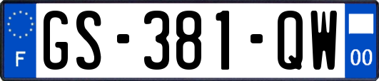 GS-381-QW