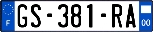 GS-381-RA