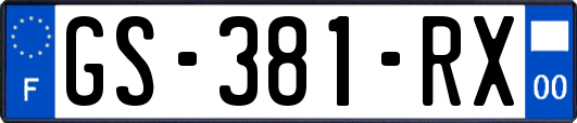 GS-381-RX