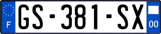 GS-381-SX