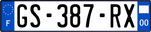 GS-387-RX