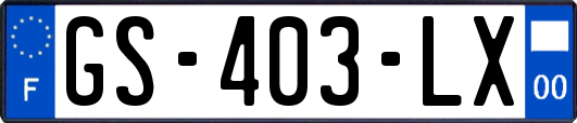 GS-403-LX