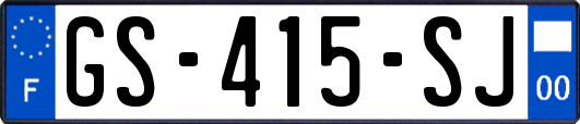 GS-415-SJ