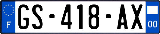 GS-418-AX